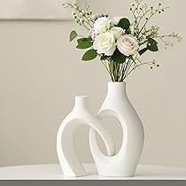 輸入品 花瓶 フラワーベース 2個セット 造花付き モダン 北欧 輸入品 花瓶 フラワーベース 2個セット 造花付き モダン 北欧